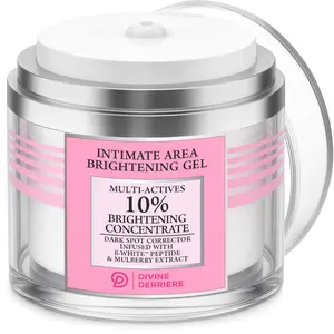 Divine Derriere RAPID Natural Brightening Body Serum - 10% Kojic Acid, Niacinamide & Peptide - Clinically Proven Intimate Dark Spot Remover